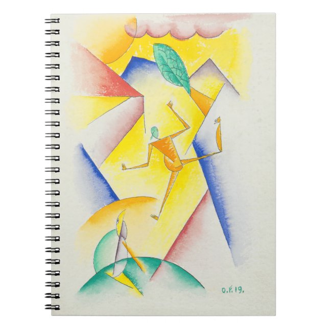 Caderno Espiral Oskar Fischer (Frente)