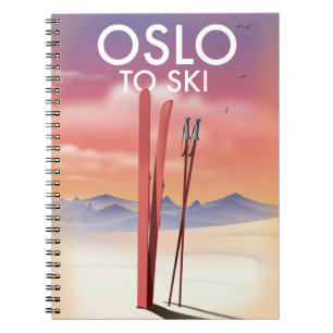 Caderno Espiral Oslo Para Esqui