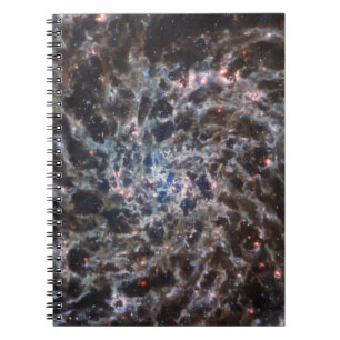 Caderno Espiral Ossos da Galaxy IC5332 do JWST