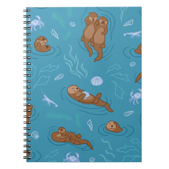 Caderno Espiral Otter fun (Frente)