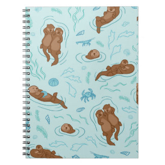Caderno Espiral Otter fun light