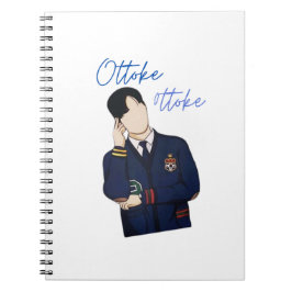 Caderno Espiral Ottoke Ottoke K-Drama Cena