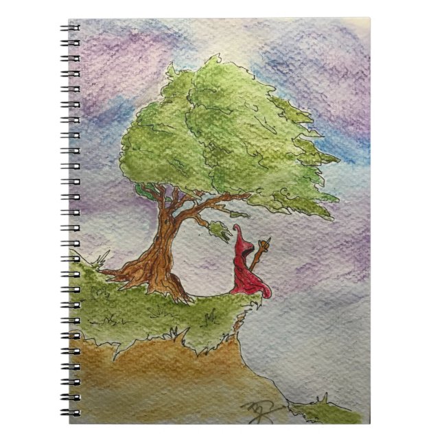 Caderno Espiral Ouça o vento (Frente)