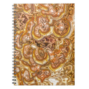 CADERNO ESPIRAL OURO