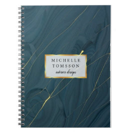 Caderno Espiral Ouro