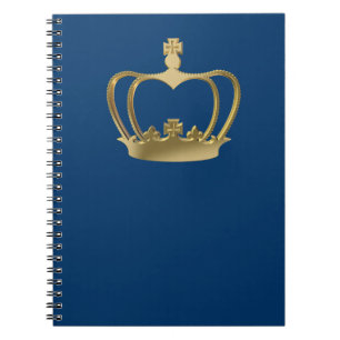 Caderno Espiral Ouro