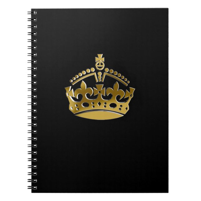 Caderno Espiral Ouro (Frente)