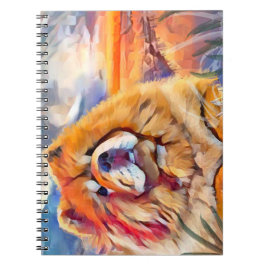 Caderno Espiral OURO GIRL chow