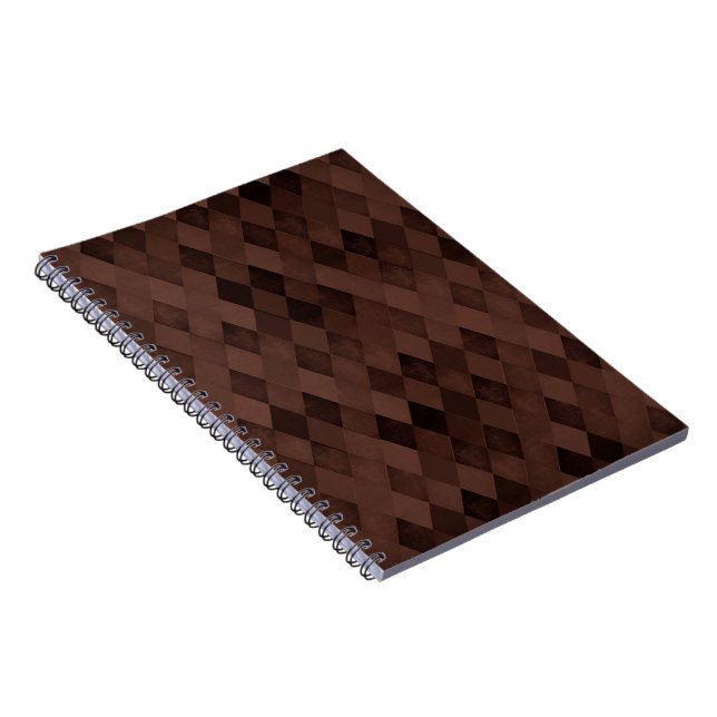 Caderno Espiral Ouros Castanhos Chocolate (Lado Direito)