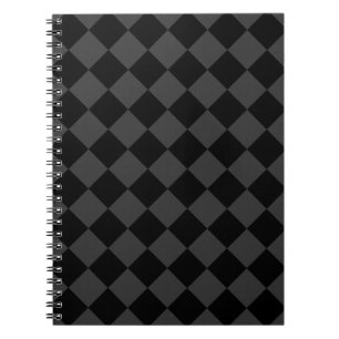 Caderno Espiral Ouros Pretos e Enfumaçados - Elegante e Eterno