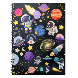 Caderno Espiral Outerspace Notebook