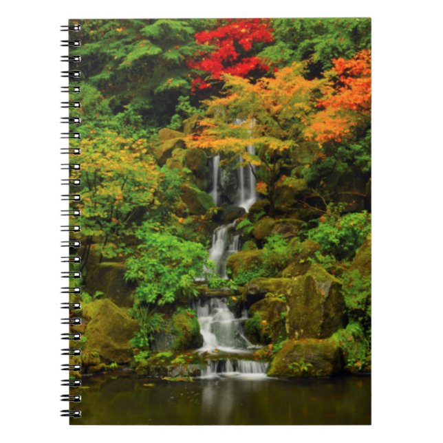 Caderno Espiral Outono, Heavenly Falls (Frente)