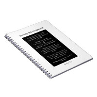 Outro dia no paraíso, notebook preto e branco