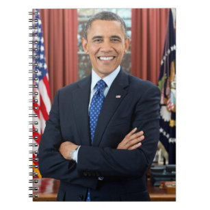 Caderno Espiral Oval, 44 dos EUA, Obama Barack