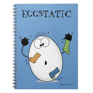 Caderno Espiral Ovo Eggstatic-Ecstatic