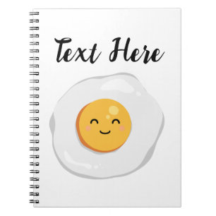 Caderno Espiral Ovo Frito