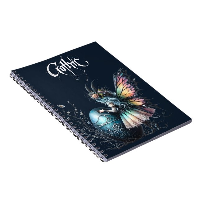 Caderno Espiral Ovo Gótico (Lado Direito)