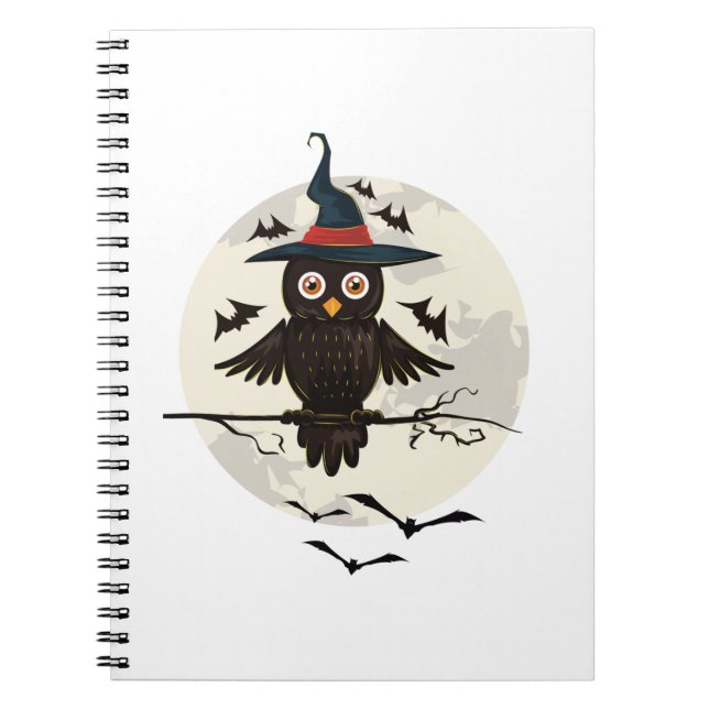 Caderno Espiral Owl Halloween (Frente)