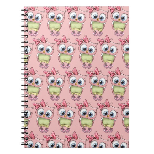 Caderno Espiral Owl Notebook (Frente)