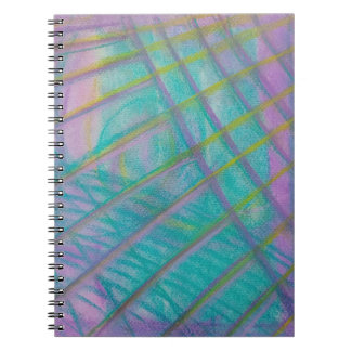 Caderno Espiral P34 Arte Abstrata Colorida Única