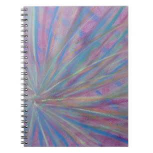 Caderno Espiral P36 Arte Abstrata Colorida Única