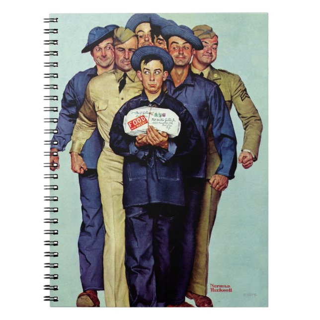 Caderno Espiral Pacote de Willie Gillis da casa (Frente)