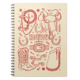 Caderno Espiral Pacote Texas Cowboy