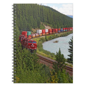 Caderno Espiral Pad de Nota Ferroviária da Curva de Morant
