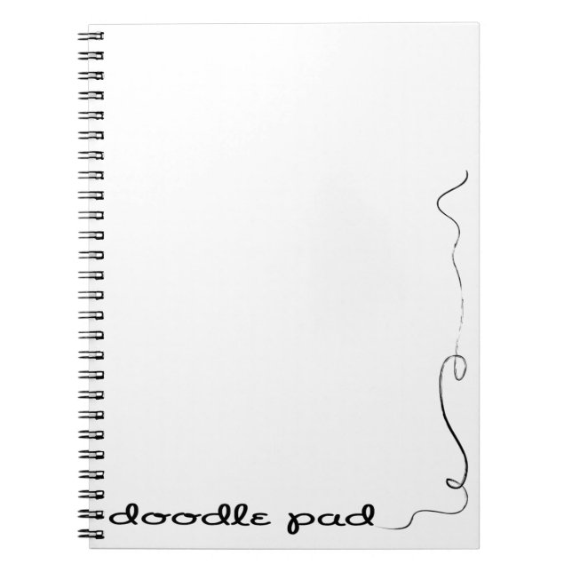 Caderno Espiral Pad de porta (Frente)