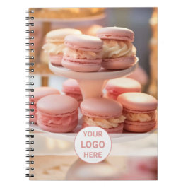 Caderno Espiral Padaria Logotipo Personalizado Foto Negócios