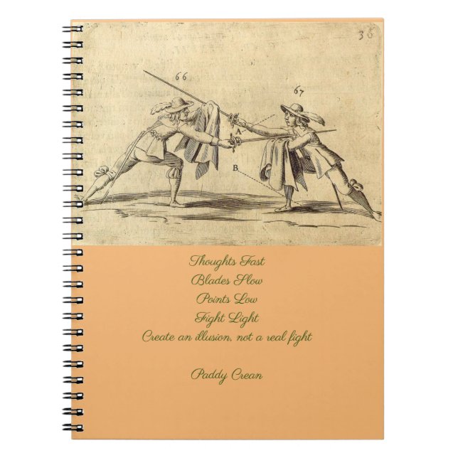 Caderno Espiral Paddy Crean (Frente)