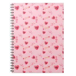 Caderno Espiral Padrão 사 랑 AMOR