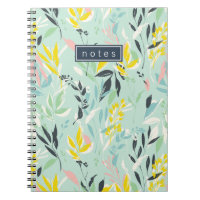 Padrão bonito de Folhagem de Pastel