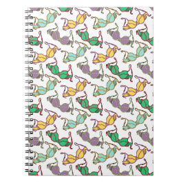 Caderno Espiral Padrão Bra Multicolor