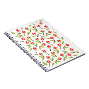 Caderno Espiral Padrão Cactus