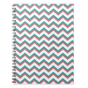 Caderno Espiral Padrão Chevron Sudoeste
