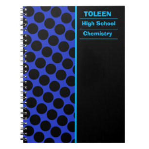 Caderno Espiral Padrão Colorido Personalizado