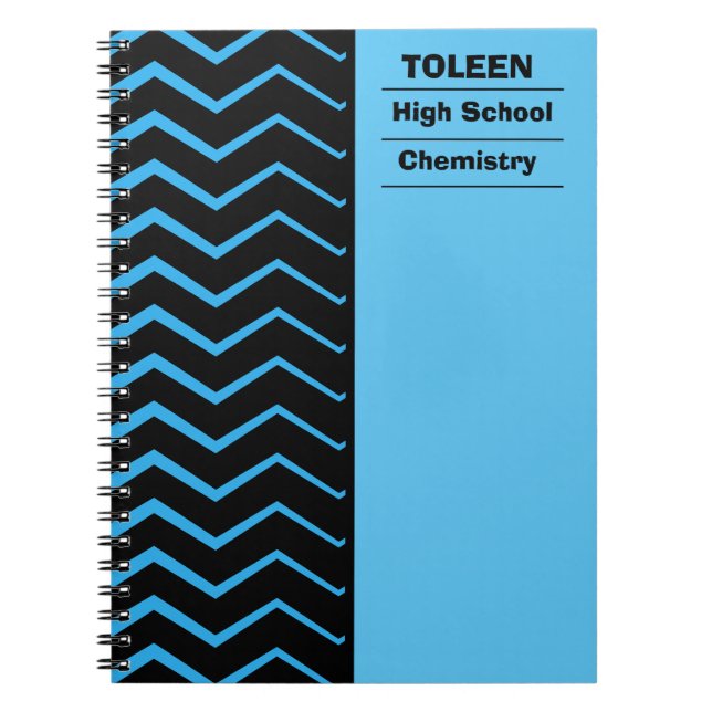 Caderno Espiral Padrão Colorido Personalizado (Frente)