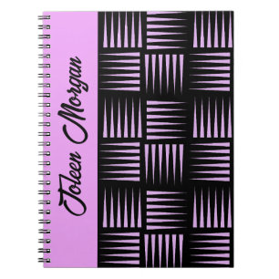 Caderno Espiral Padrão Colorido Personalizado