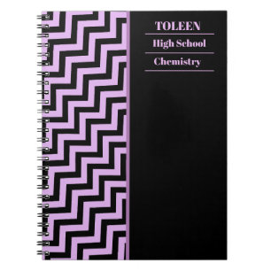 Caderno Espiral Padrão Colorido Personalizado