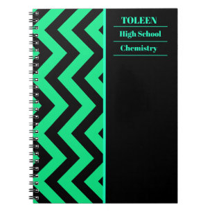 Caderno Espiral Padrão Colorido Personalizado