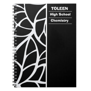 Caderno Espiral Padrão Colorido Personalizado