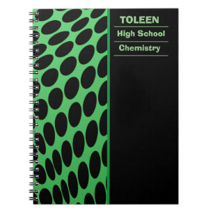 Caderno Espiral Padrão Colorido Personalizado