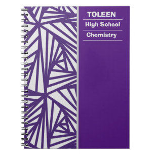 Caderno Espiral Padrão Colorido Personalizado