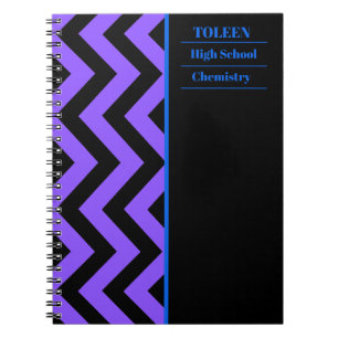 Caderno Espiral Padrão Colorido Personalizado