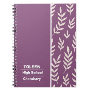 Caderno Espiral Padrão Colorido Personalizado