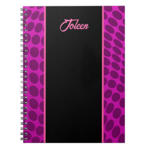 Caderno Espiral Padrão Colorido Personalizado Não