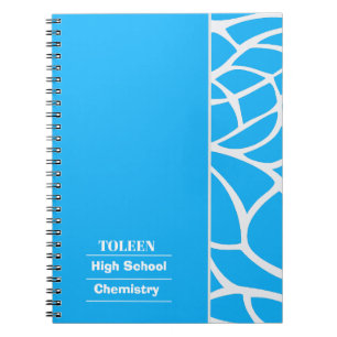 Caderno Espiral Padrão Colorido Personalizado Não