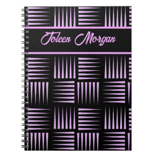 Caderno Espiral Padrão Colorido Personalizado Não