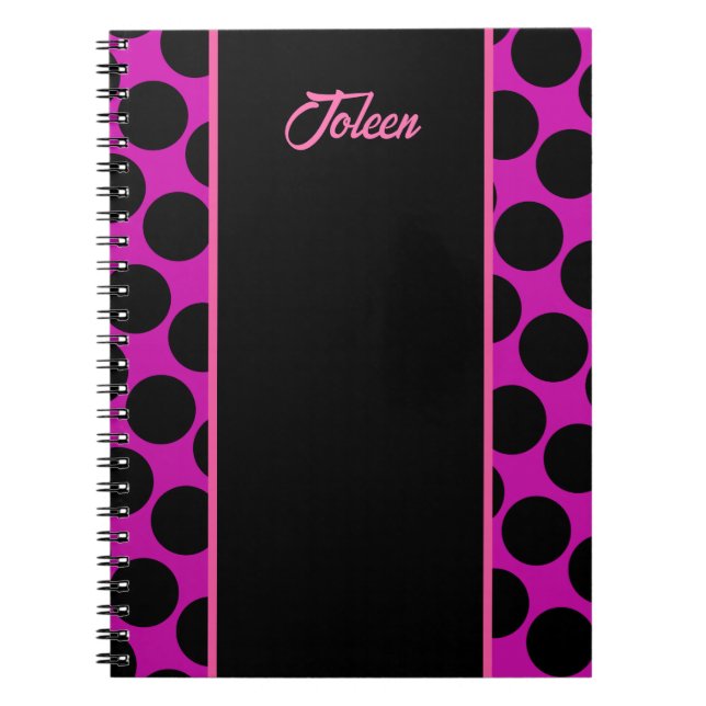 Caderno Espiral Padrão Colorido Personalizado Não (Frente)